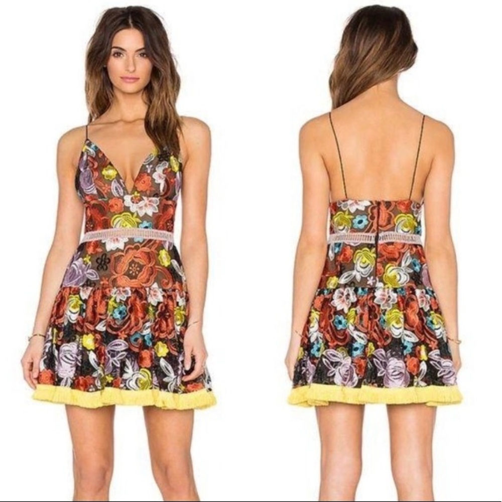 Alexis Yiana Mini Dress in Floral